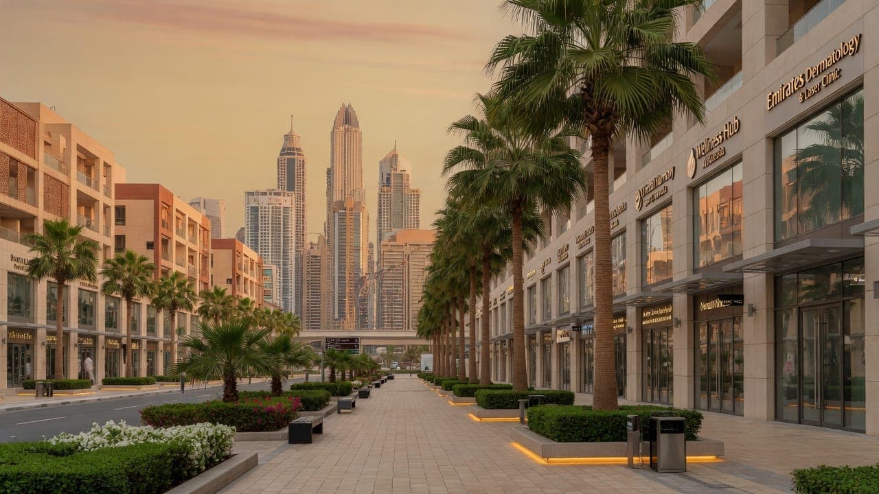 Al Barsha Mall of the Emirates area